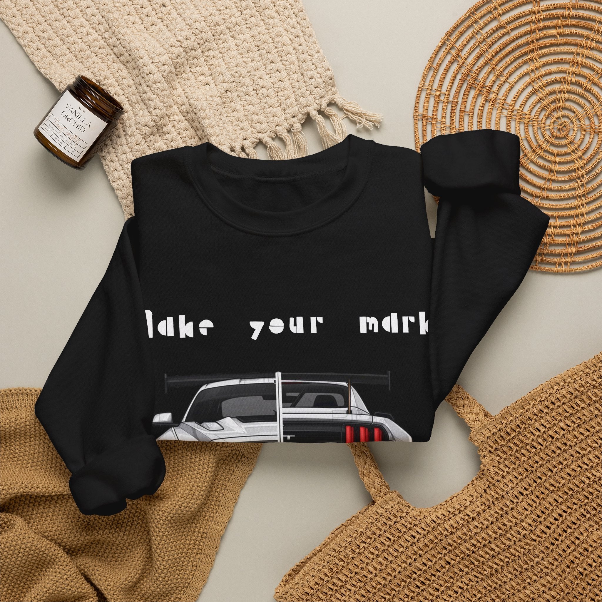 Mustang 'Make Your Mark' Crewneck Sweatshirt