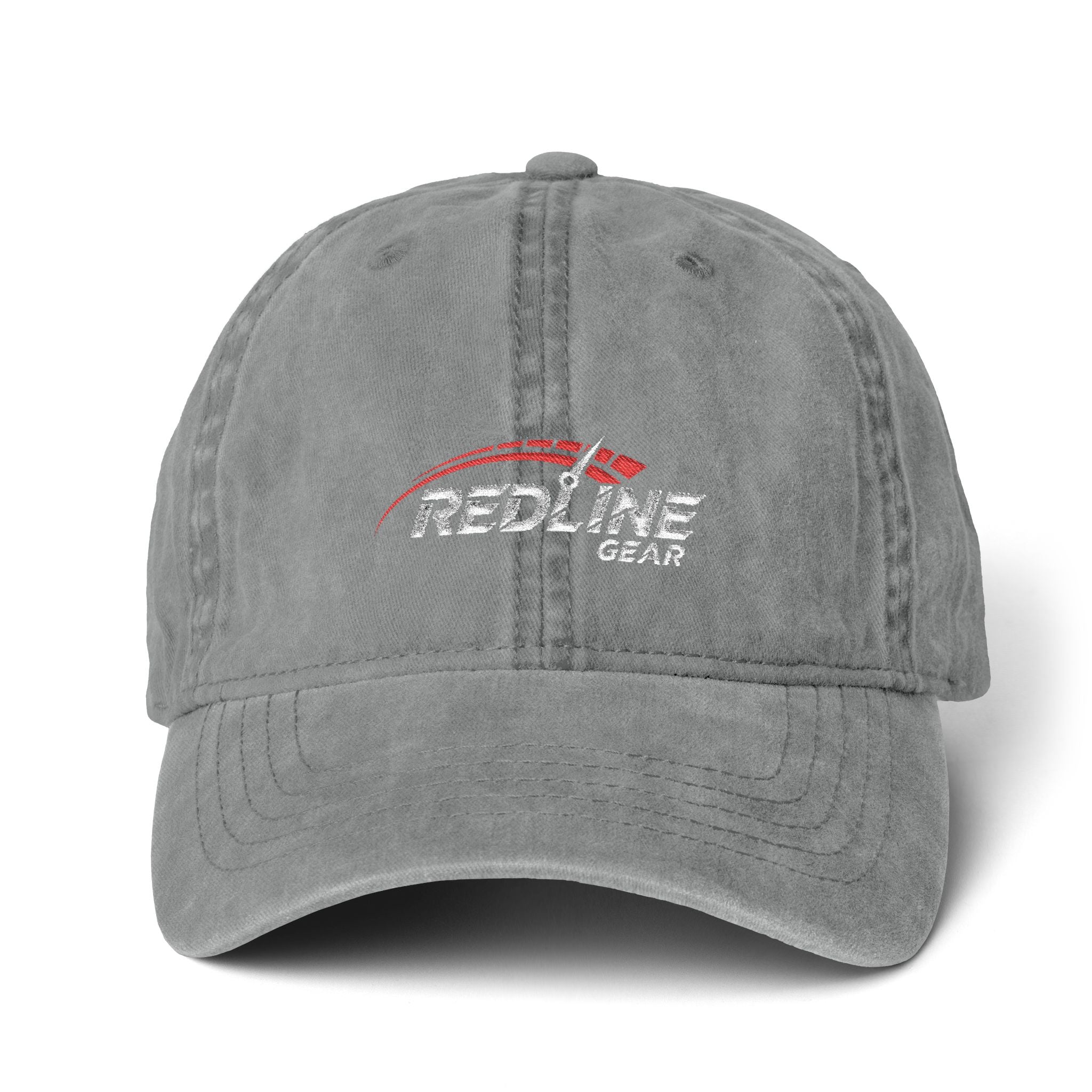 Redline Gear Distressed Dad Hat – Vintage Racing Cap