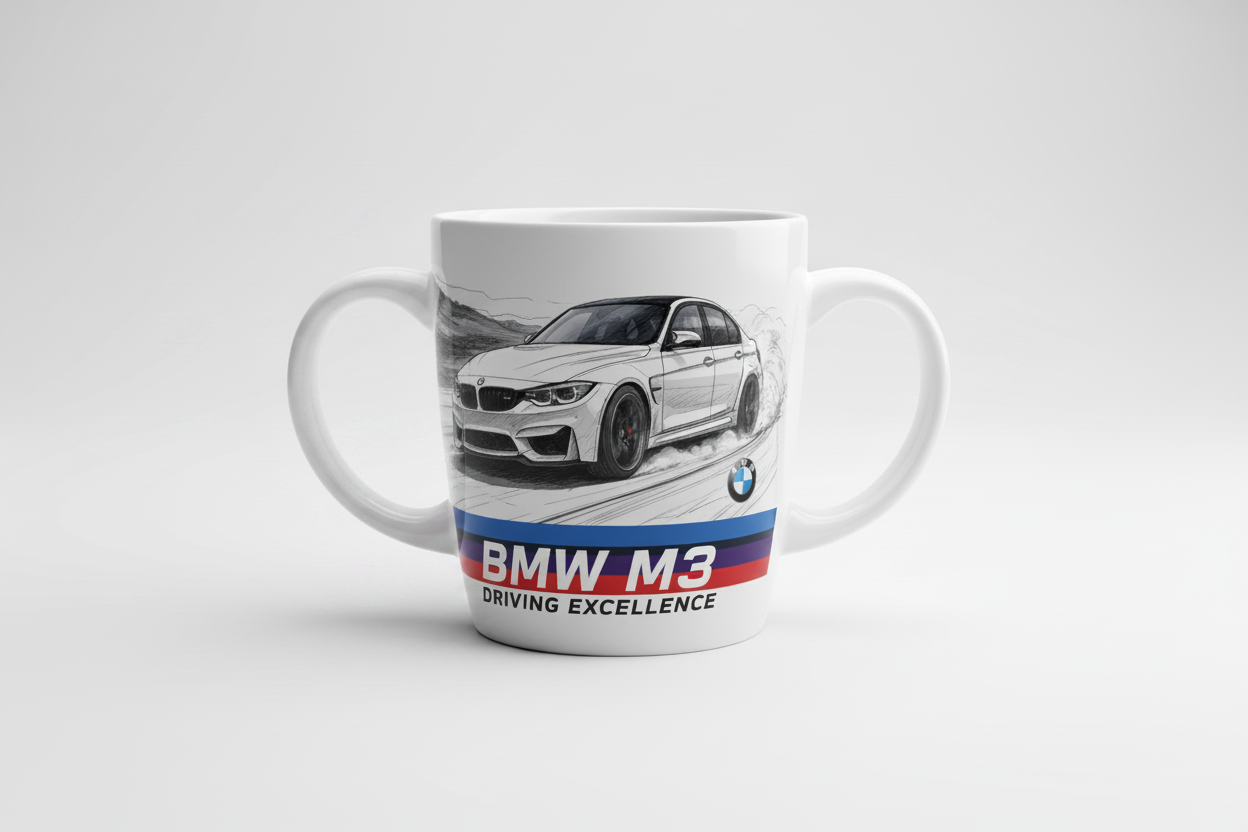 BMW M3 Brooklyn Grey Mug