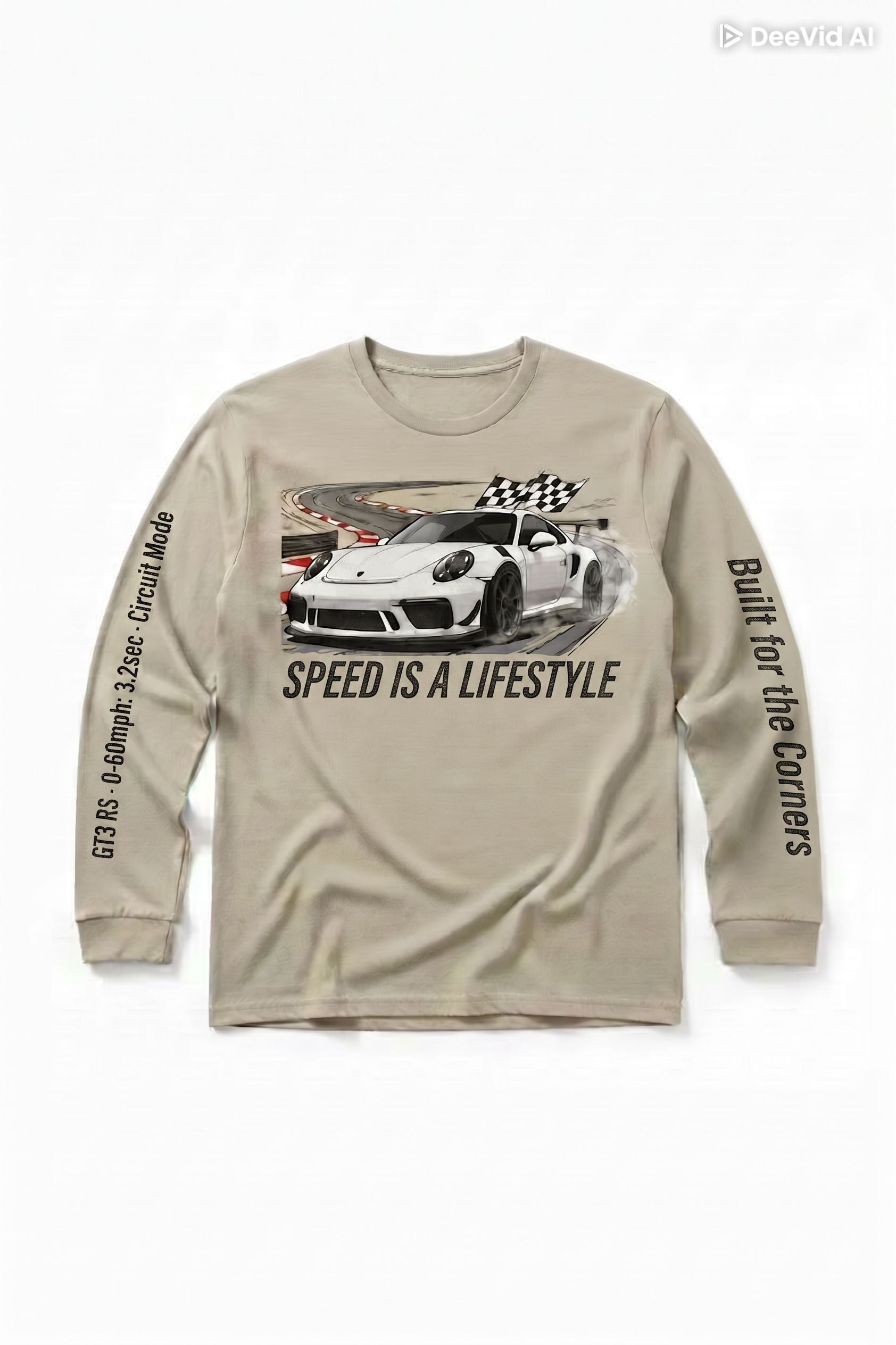 Porsche 911 GT3-RS 'Downforce is a Drug' Long Sleeve